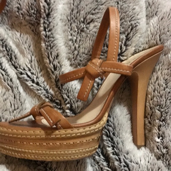 Prada Tan Heels - Picture 2 of 6